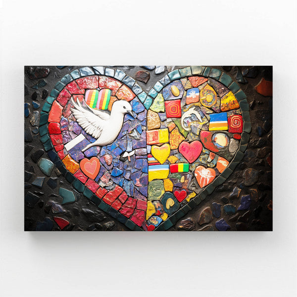 Mosaic Peace Art