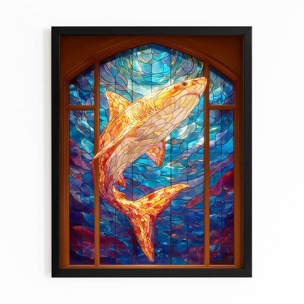 Mosaic  Shark Art