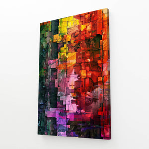 Mosaic Vibrance Abstract Art | MusaArtGallery™