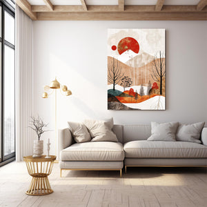 Mountain Boho Wall Art | MusaArtGallery™