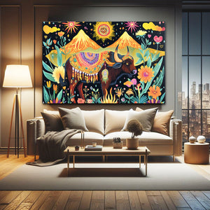 Mountain Mexican Wall Art Decor