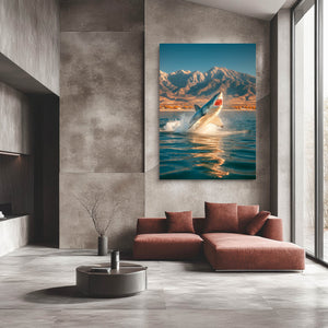 Mountain Shark Art