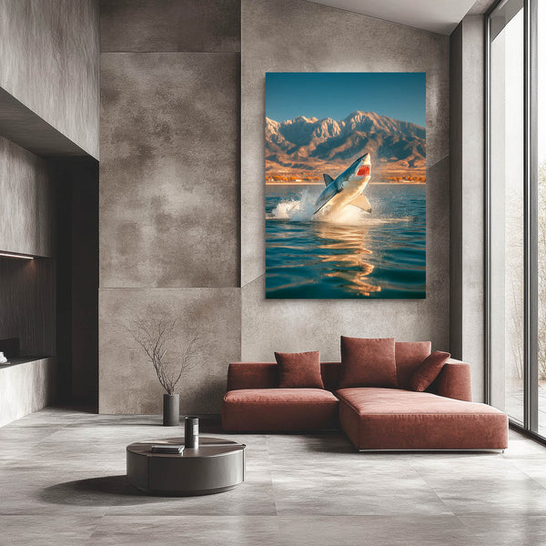 Mountain Shark Art