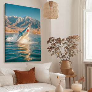 Mountain Shark Art