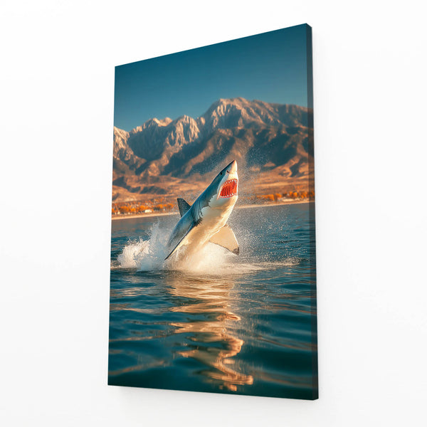 Mountain Shark Art