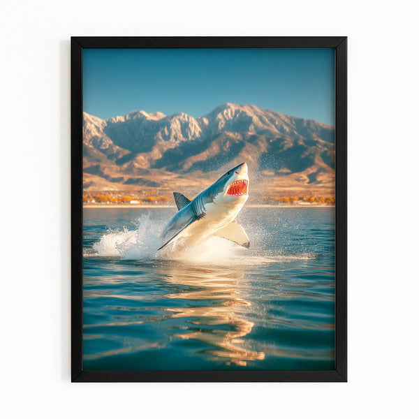 Mountain Shark Art