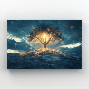 Mountain Tree Of Life Wall Art