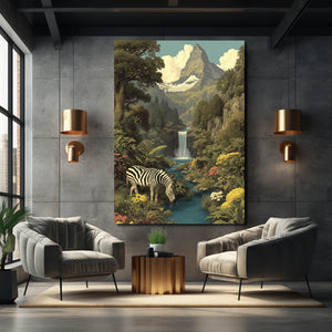 Mountain Zebra Wall Art