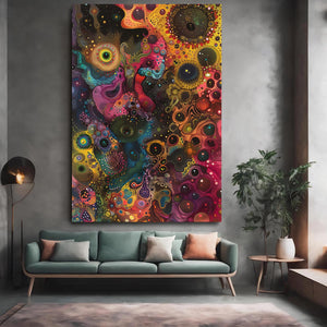 Multi Color Trippy Art | MusaArtGallery™