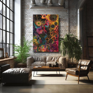 Multi Color Trippy Art | MusaArtGallery™
