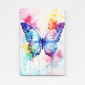 Multi Colors Butterfly Wall Art | MusaArtGallery™