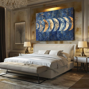 Multi Size Moons Art | MusaArtGallery™