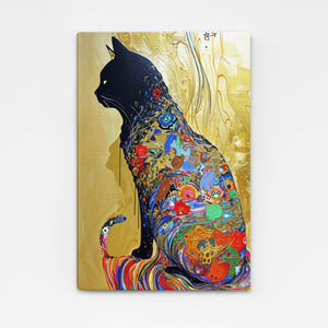 Multicolor Art Cat | MusaArtGallery™