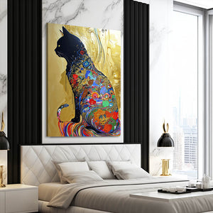 Multicolor Art Cat | MusaArtGallery™