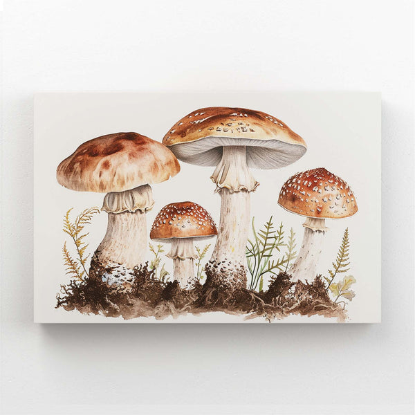 Mushroom Art Drawing | MusaArtGallery™