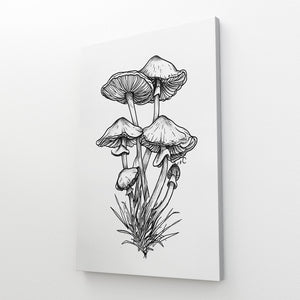 Mushroom Art Print | MusaArtGallery™