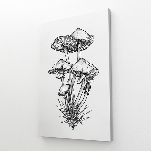 Mushroom Art Print | MusaArtGallery™