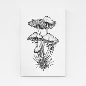 Mushroom Art Print | MusaArtGallery™