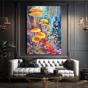 Mushroom Cave Art | MusaArtGallery™