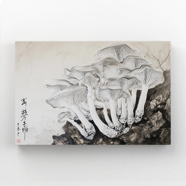 White Mushroom Art Decor | MusaArtGallery™