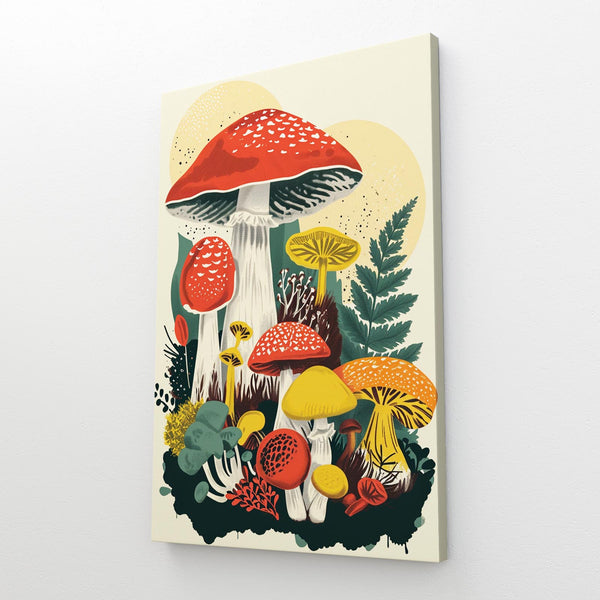 Mushroom Colorful Arts | MusaArtGallery™