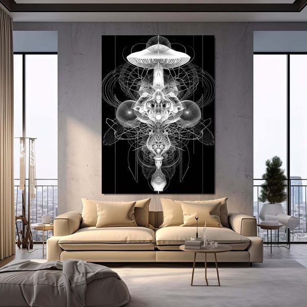 Mushroom Flash Art | MusaArtGallery™