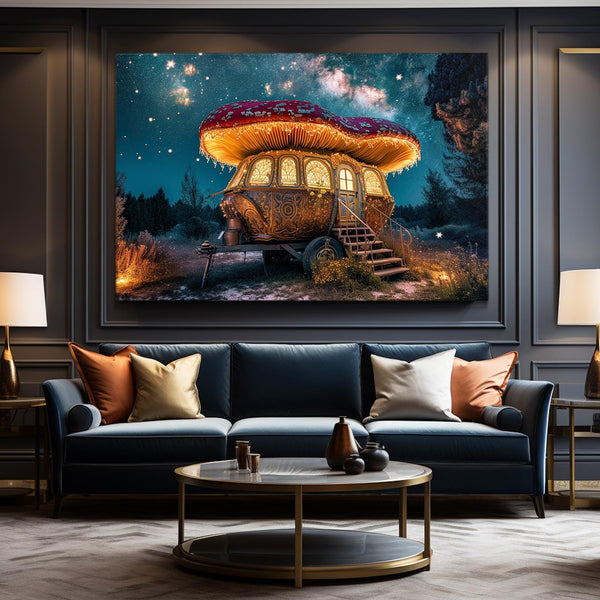 Mushroom Forest Art | MusaArtGallery™