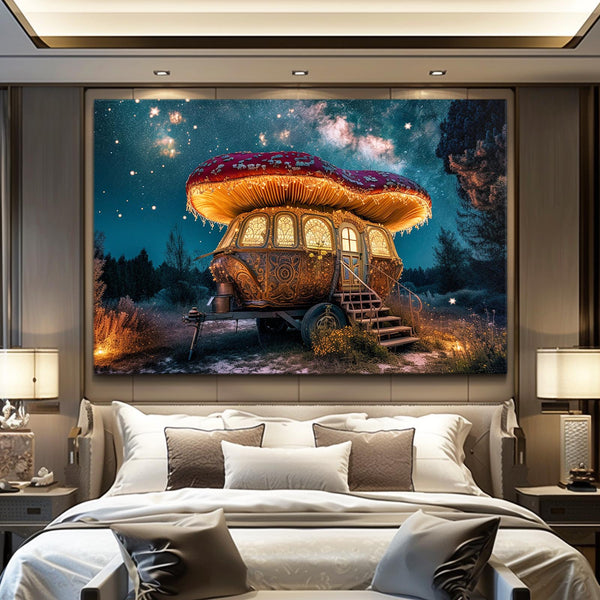 Mushroom Forest Art | MusaArtGallery™