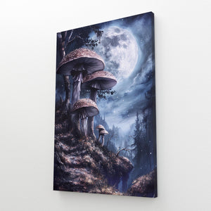 Mushroom Kingdom Art Moon | MusaArtGallery™