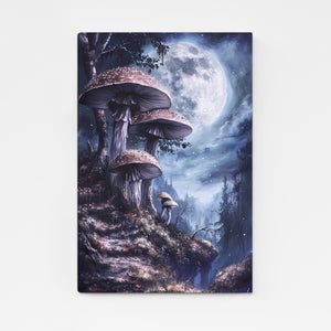 Mushroom Kingdom Art Moon | MusaArtGallery™