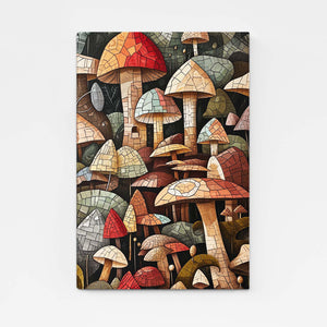 Mushroom Lady Art | MusaArtGallery™