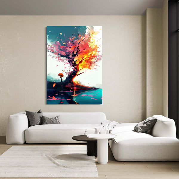 Mushroom Tree Wall Art | MusaArtGallery™