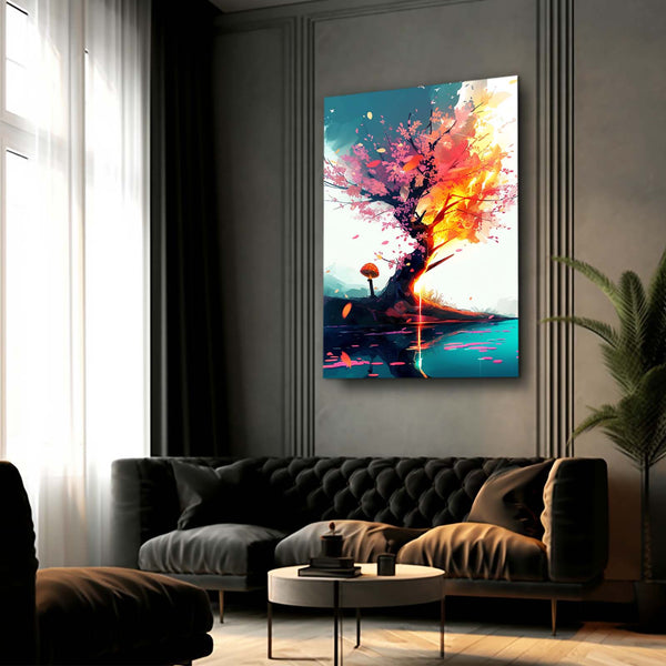 Mushroom Tree Wall Art | MusaArtGallery™