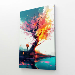 Mushroom Tree Wall Art | MusaArtGallery™