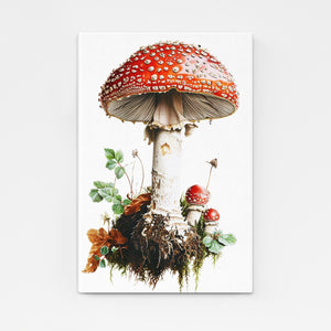 Mushroom Yard Art | MusaArtGallery™