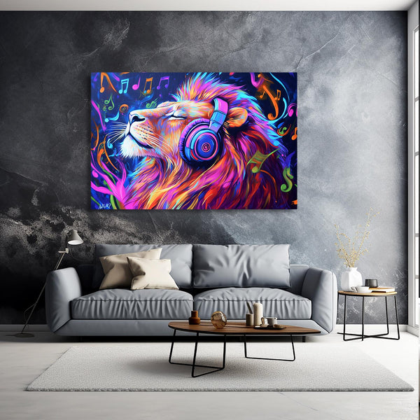 Musical Lion Wall Art | MusaArtGallery™