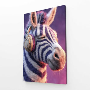 Musical Zebra Artwork