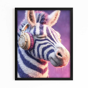 Musical Zebra Artwork