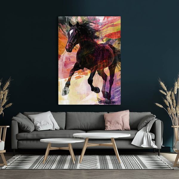 Mutlicolored Horse Art