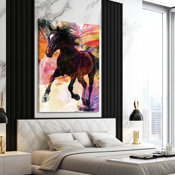 Mutlicolored Horse Art