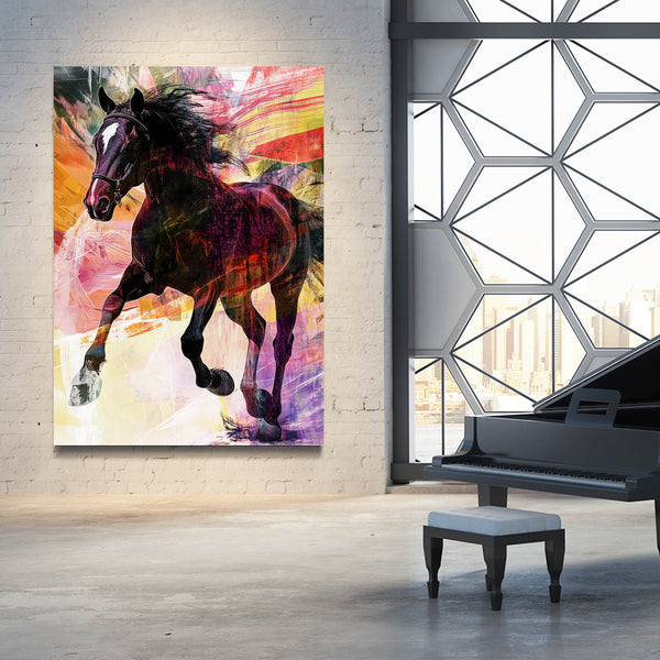 Mutlicolored Horse Art