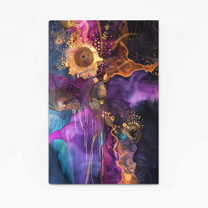 Mystic Bloom Abstract Art | MusaArtGallery™