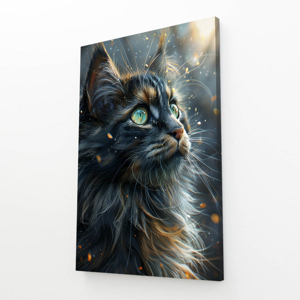 Mystic Glow Cat Art | MusaArtGallery™