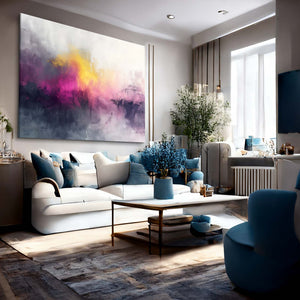 Mystic Hues Abstract Art | MusaArtGallery™