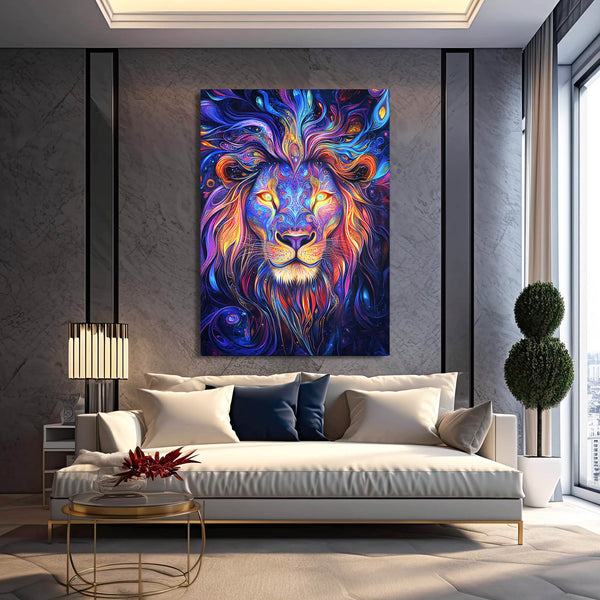 Mystic Lion Wall Art | MusaArtGallery™