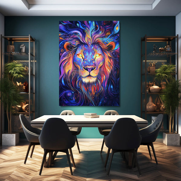 Mystic Lion Wall Art | MusaArtGallery™