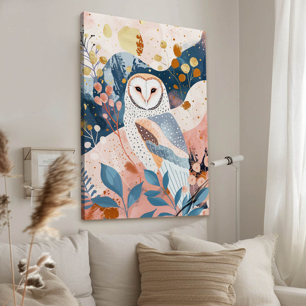 Mystic Owl Boho Wall Art | MusaArtGallery™