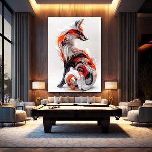 Mystic Swirl Fox Art | MusaArtGallery™