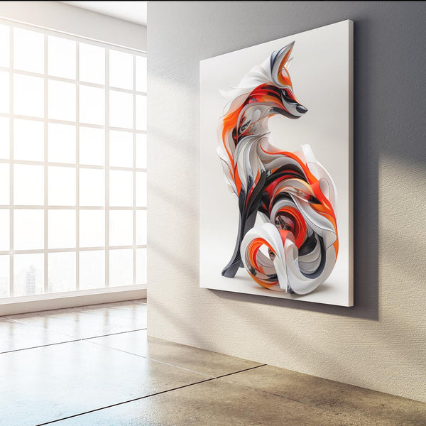 Mystic Swirl Fox Art | MusaArtGallery™