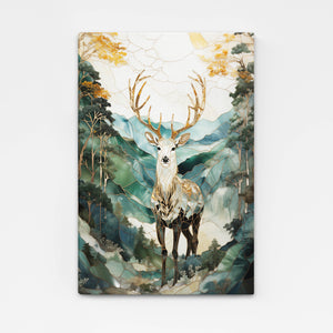 Natural Colour Deer Wall Art | MusaArtGallery™